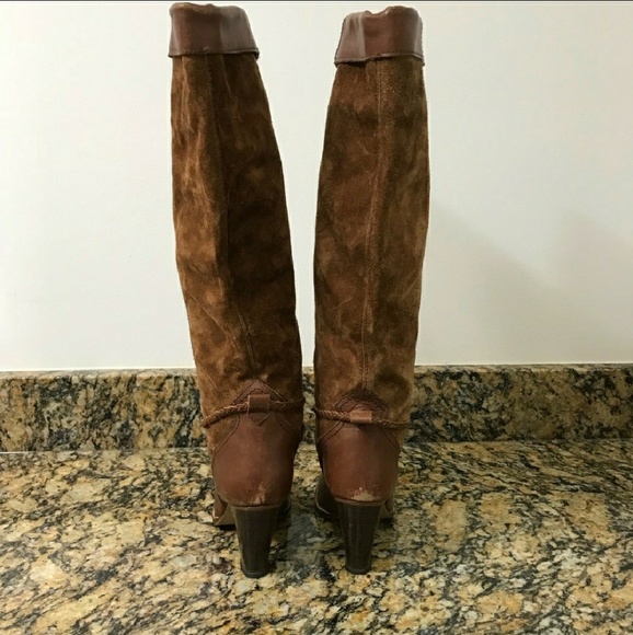 Gorgeous Leather & Suede Boots - Picture 4 of 5